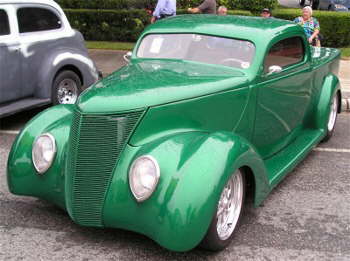 John and Angie Ray are proud of their '37 Ford pickup