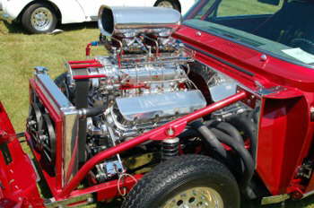 Rece Mitchell 66 Pontiac motor