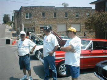 Bill Wells, Jack Roberts and Bill Thompson