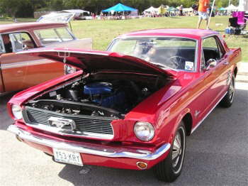 Dan Ramirez brought his classic Mustang