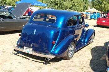 1938 Chevy sedan rear