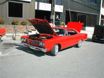 Steve Hoop won the money for Best Mopar with his beautiful 69 Roadrunner