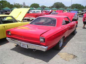 Ben Sanchez owner of Bens Upholstery in Austin also owns this '68n Roadrunner