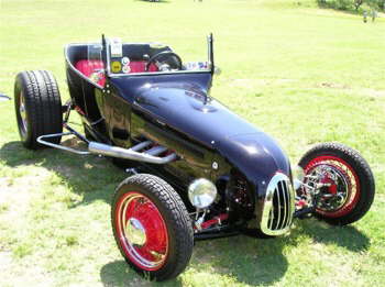 Hoppy is from Carrollton Texas and drives this '24 Track T Roadster