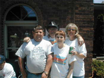 Nicky Shepherd, Chester and Arlene Allen and Minnie Roberts