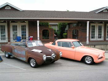 Father and son Studebakers