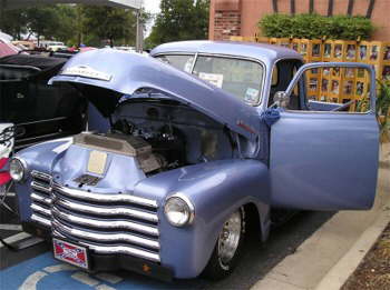 Forty Eight Chevy pickup owned by Floyd Rutledge
