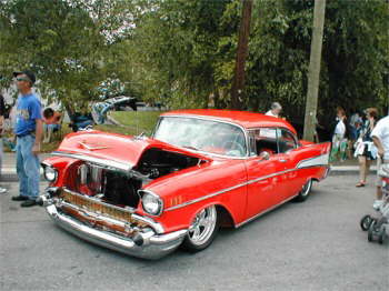 Don Enloe, Knoxville, Tn, owns this fine 57 Hardtop