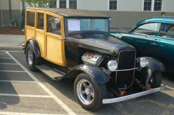 Bert Cammack 1930 Ford woody