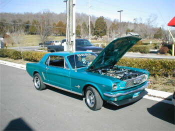 Susan Days 65 Mustang Coupe looked too good