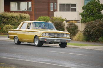 Morrison's cruising in their 63 Fairlane