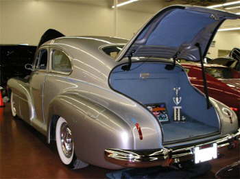 This silver '47 Buick sedan owned by Don Buell was a crowd favorite