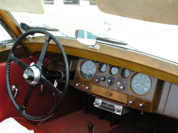 A real wooden dash