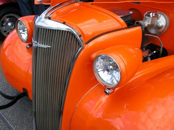 A nice turn signal set up on Rob Briscoe's '37 Chevy