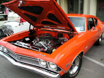 Brian and Jennifer Jagoda from Carrolton own this '68 Chevelle