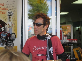 Slim Jim Phantom from the Stray Cats owns a Corvette 