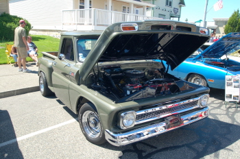 Del and Elaine Cochran 64 Chevy pu