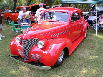 Chester Toothman's Chevy coupe from Austin