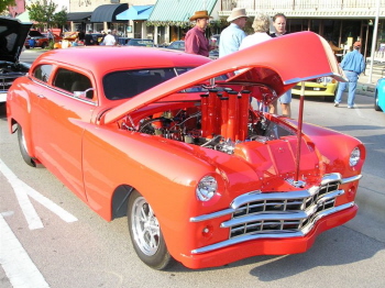 Winner in the Street Rod category was Gary Raum's way bad '49 Dodge