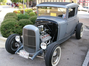 this Marble Falls '31 Ford Coupe belongs to Pat Carlson