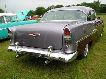 Rear View of Billy Willenburg's '55 Chevy