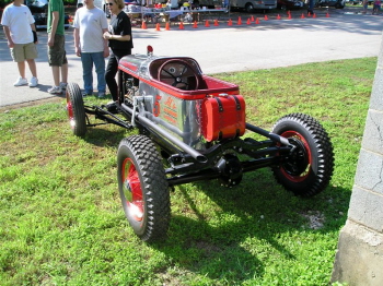 Paul Wright's hand-built speedster