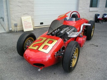 One of Mario Andertti's first rides