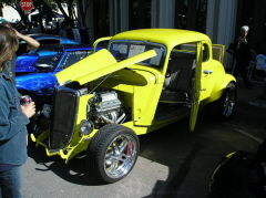 40  Randy Smith and his '34 Coupe belong to Lake Area Rods And Classics car club