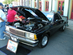 49  Paul Knapke is quick to point out that his blown '79 is a GMC Camino not an El Camino