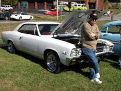 Bill Thompson and his slick Chevelle SS