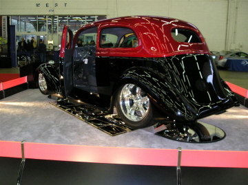  Hooks Texas is the home of Jim Scarbrough and his standout '36 sedan