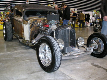  Rick Garza has modified this '36 Chevy pick up just about any way it can be modified