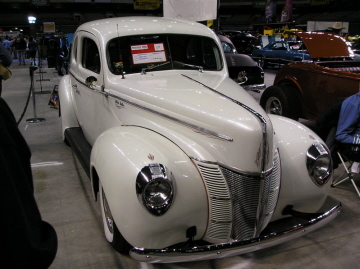  Ron Cox owns this very sweet '40 Ford coupe