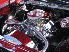 Engine in Benny Garner's Firebird