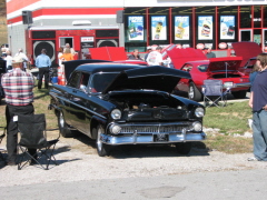 Jerry cruised this slick 1955 Ford