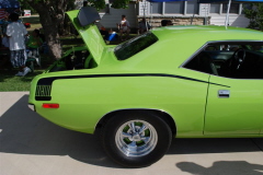 Jim and Kathy Boston walked away with the ''Best In Show'' award for their  1972 Plymouth Barracuda