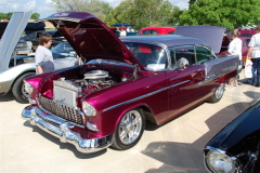 Billy Willenberg stuffed a 454 into his '55 Bel Air and hooked it to an R-700 tranny