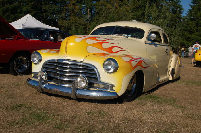 George Christ 1948 Chevy coupe