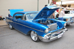 41  This blue looks so fine on a '57 Chevy