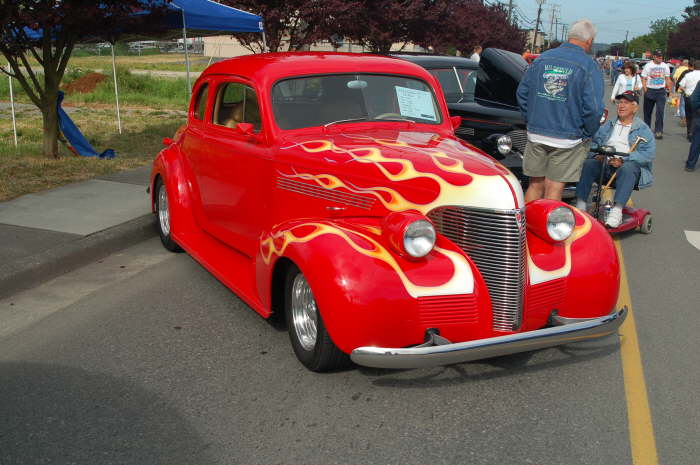 Jess Jones 1939 Chevy coupe