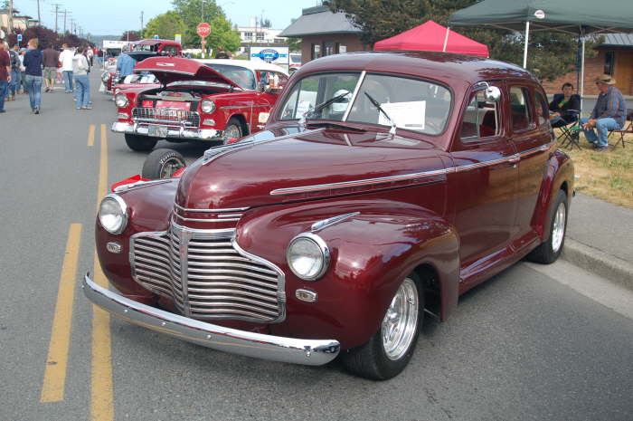 Marv Johnson 1941 Chevy sedan