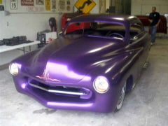 Purple Merc At Choatic Customs two weeks before the Last Run