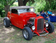 43  You gotta love a red Deuce roadster and Russell Chilton's  sure fills the bill