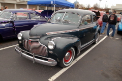 smooth 41 Chevy sedan