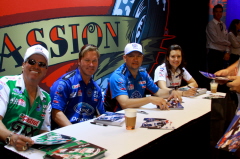 John Force  Okay Force crew let's see some smiles