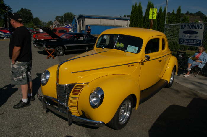 Ron Lovell 1940 Ford coupe