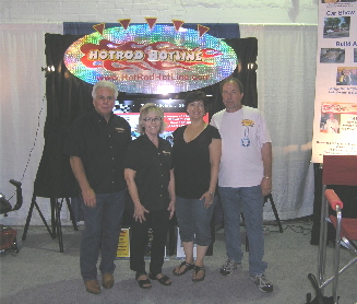 8 glenn and joann dura were our first roving reporters to find our booth