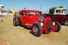 Roy Rockwell 30 Ford coupe