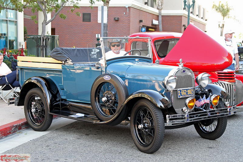 This perfect 28 A Ford Roadster Pickup belongs to Bill Schreiber of Santa Ana, CA