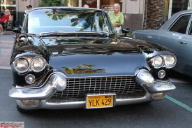 Bill & Donna Nonenmacher are ridin’ in style in their 429 Cad powered ’58 Cadillac Brougham from Lakewood, CA.